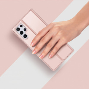 Калъф тип книга DUX DUCIS Skin Pro - Samsung Galaxy S22 Ultra златист - Img 13