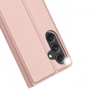 Калъф тип книга DUX DUCIS Skin Pro - Samsung Galaxy S24+ розов - Img 3