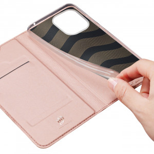Калъф тип книга DUX DUCIS Skin Pro - Xiaomi Poco C55 / Redmi 12C Cover розов - Img 8