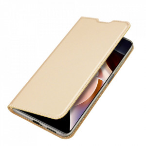 Калъф тип книга DUX DUCIS Skin Pro - Xiaomi Poco M4 Pro 5G златист - Img 4