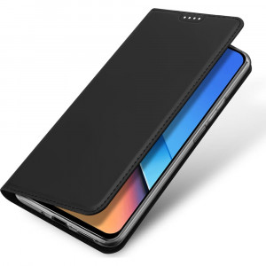 Калъф тип книга DUX DUCIS Skin Pro - Xiaomi Poco M6 Pro / Redmi 12 / Redmi Note 12R черен - Img 3