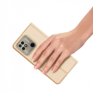 Калъф тип книга DUX DUCIS Skin Pro - Xiaomi Redmi 10C златист - Img 8