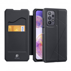 Калъф тип книга DUX DUCIS Skin X - Samsung Galaxy A23 / A23 5G черен - Img 2