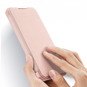 Калъф тип книга DUX DUCIS Skin X - Samsung Galaxy A72 розов - Img 3