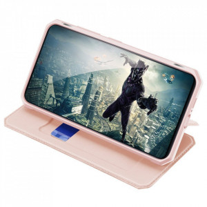Калъф тип книга DUX DUCIS Skin X - Samsung Galaxy S10 Lite розов - Img 5