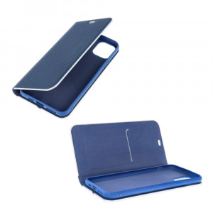 Калъф тип книга FORCELL Luna Carbon - Xiaomi Redmi Note 9T син - Img 12