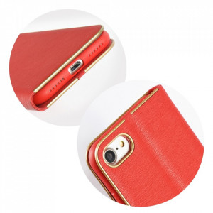Калъф тип книга FORCELL Luna Gold - Xiaomi Redmi 9T червен - Img 4