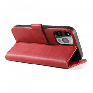 Калъф тип книга Magnet Elegant - iPhone 15 Plus Red - Img 3