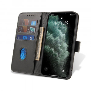 Калъф тип книга Magnet Elegant - Moto e32 / e32s черен - Img 6