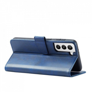 Калъф тип книга Magnet Elegant - Samsung Galaxy S22+ син - Img 5