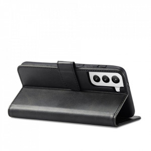 Калъф тип книга Magnet Elegant - Samsung Galaxy S22+ черен - Img 5