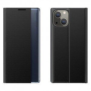 Калъф тип книга New Sleep - iPhone 13 mini черен - Img 1