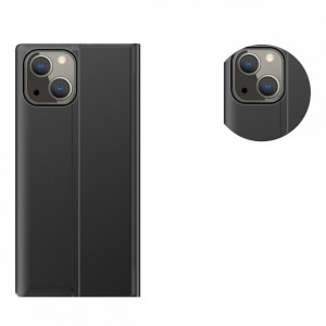 Калъф тип книга New Sleep - iPhone 13 mini черен - Img 4