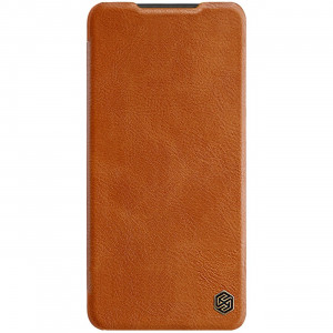 Калъф тип книга NILLKIN Leather - Samsung Galaxy A14 / A14 5G кафяв - Img 2