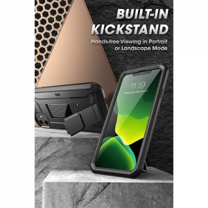 Калъф 360° със стойка и клипс SUPCASE Unicorn Beetle Pro - iPhone 11 черен - Img 8