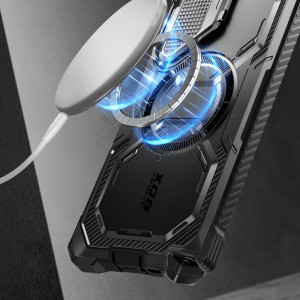 Калъф 360° с покритие за камерата SUPCASE IBLSN Armorbox MagSafe - Samsung Galaxy S24 Ultra черен - Img 5
