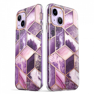 Калъф 360° SUPCASE Cosmo - iPhone 14 Plus лилав мрамор - Img 2