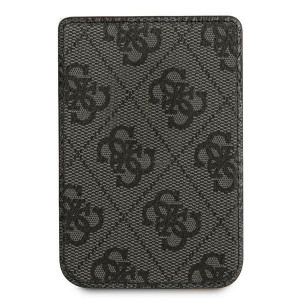 Магнитен джоб за карти GUESS 4G GUWMS4GTLBK MagSafe сив - Img 3