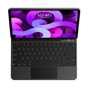 Магнитен калъф с безжична клавиатура Baseus Brilliance - iPad Pro 11" (1st gen 2018) / Pro 11" (2nd gen 2020) / Pro 11" (3rd gen 2021) / Pro 11" (4th gen 2022) / Air 10.9" (4th gen 2020) / (5th gen 2022) сив - Img 2