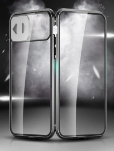 Магнитен калъф 360° WOZINSKY със защита на камерата - Huawei P40 черен - Img 10