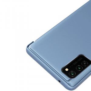 Огледален калъф тип книга Clear View - Samsung Galaxy A03s черен - Img 6