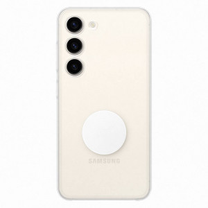 Оригинален гръб с ринг стойка SAMSUNG Clear Gadget (EF-XS911CTEGWW) - Samsung Galaxy S23 прозрачен - Img 8