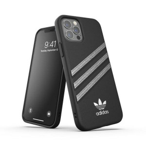 Оригинален гръб ADIDAS OR Molded Woman - iPhone 12 Pro черен - Img 1