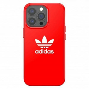 Оригинален гръб ADIDAS OR Snap Trefoil - iPhone 13 Pro червен - Img 2