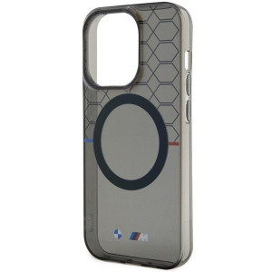 Оригинален гръб BMW Pattern MagSafe - iPhone 13 Pro Max сив - Img 6
