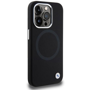 Оригинален гръб BMW Signature Liquid Silicone MagSafe - iPhone 15 Pro Max черен - Img 4
