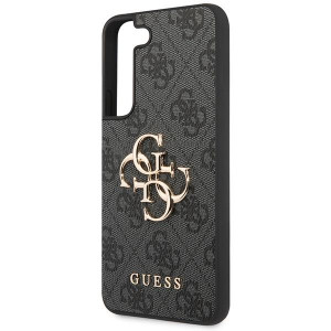 Оригинален гръб GUESS 4G Big Metal Logo GUHCS23S4GMGGR - Samsung Galaxy S23 сив - Img 6