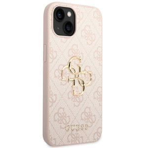 Оригинален гръб GUESS 4G Big Metal Logo - iPhone 15 розов - Img 4