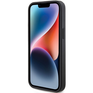 Оригинален гръб GUESS 4G Triangle Metal Logo - iPhone 13 Pro черен - Img 5