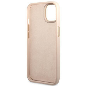 Оригинален гръб GUESS 4G Vintage Gold Logo GUHCP14MHG4SHP - iPhone 14 Plus розов - Img 7