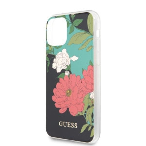 Оригинален гръб GUESS Flower GUHCN58IMLFL01 - iPhone 11 Pro черен - Img 10