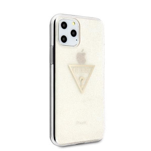 Оригинален гръб GUESS Glitter Triangle GUHCN58SGTLGO - iPhone 11 Pro златист - Img 10