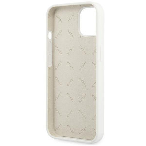 Оригинален гръб GUESS Silicone 4G Logo GUHCP13SLS4GGWH - iPhone 13 mini бял - Img 7