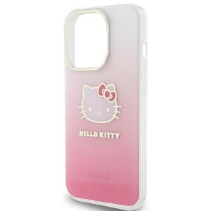 Оригинален гръб Hello Kitty IML Gradient Electrop Kitty Head - iPhone 14 Pro розов - Img 6