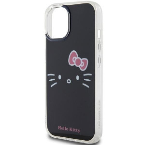 Оригинален гръб Hello Kitty IML Kitty Face - iPhone 15 черен - Img 6