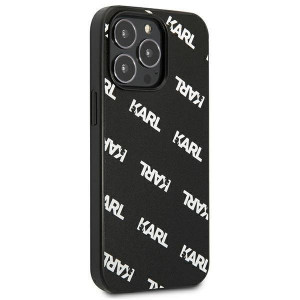 Оригинален гръб KARL LAGERFELD Allover KLHCP13LPULMBK3 - iPhone 13 Pro черен - Img 4