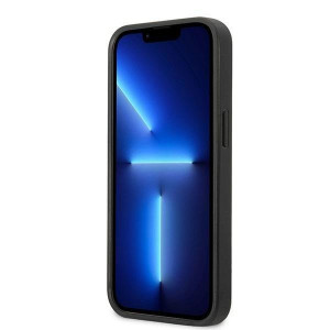 Оригинален гръб KARL LAGERFELD Flower Ikonik Karl KLHCP13MPMNFIK1 - iPhone 13 сив - Img 5