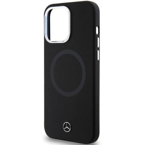 Оригинален гръб MERCEDES Silicone Bicolor MagSafe - iPhone 15 Pro черен - Img 6