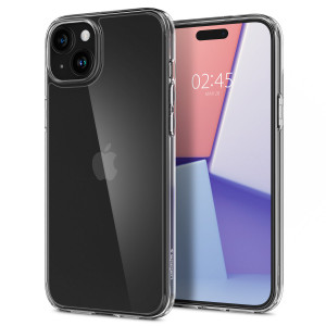 Оригинален гръб SPIGEN Airskin Hybrid - iPhone 15 Plus кристалнопрозрачен - Img 1