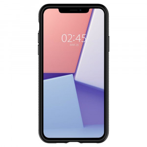 Оригинален гръб SPIGEN Liquid Air - iPhone 11 черен мат - Img 12