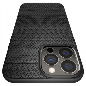 Оригинален гръб SPIGEN Liquid Air - iPhone 13 Pro черен мат - Img 16