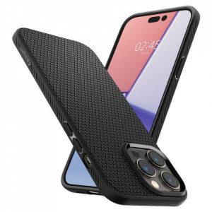 Оригинален гръб SPIGEN Liquid Air - iPhone 14 Pro Max черен мат - Img 9