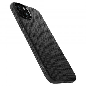 Оригинален гръб SPIGEN Liquid Air - iPhone 15 черен мат - Img 8