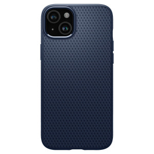 Оригинален гръб SPIGEN Liquid Air - iPhone 15 Plus тъмносин - Img 1