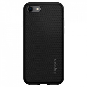 Оригинален гръб SPIGEN Liquid Air - iPhone 7 / 8 / SE (2nd gen) / SE (3rd gen) черен - Img 1