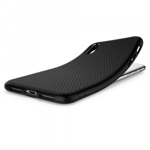 Оригинален гръб SPIGEN Liquid Air - iPhone X / XS черен мат - Img 12